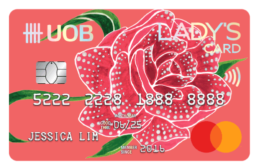 uob ladies card